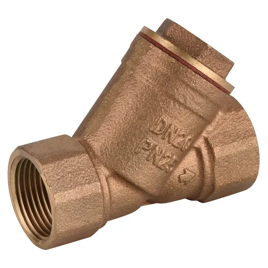 OEM Manufacturer Nickel Plated Forged Brass Valve Strainer 