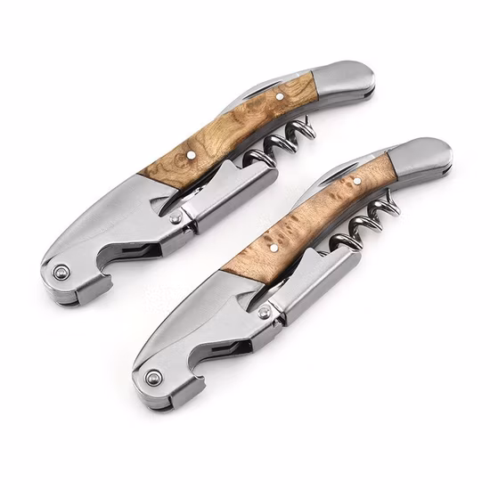 Stainless Steel Durable Seahorse Wine Opener for Home Kitchen Bar Restaurant Corkscrew