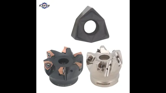 Karve Square Shoulder Milling Cutter Wngu04 Wngu06 Wngu08 Wnmu06/Wnmu04 Mfwn90 Replace Sec Achteck Cavity Milling Face Milling Cutter Bars Tools 