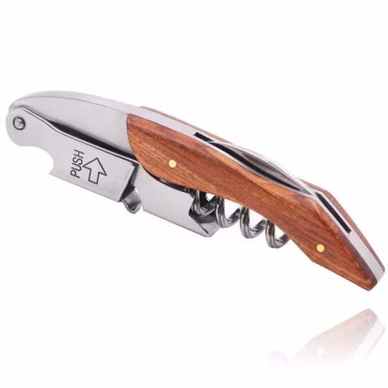 Stainless Steel Cork Screw Multifunction Kitchen Bar Wine Beer Cap Bottle Opener Corkscrew