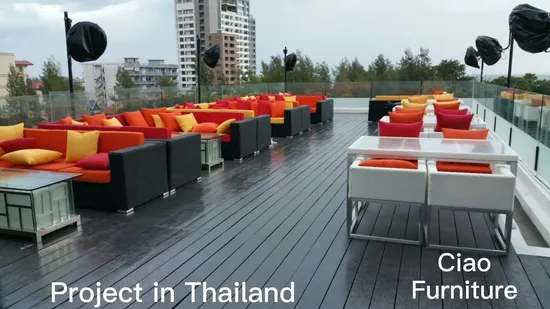 Wholesale 3 Piece Outdoor Garden Dining Rattan Bar Furniture Set 