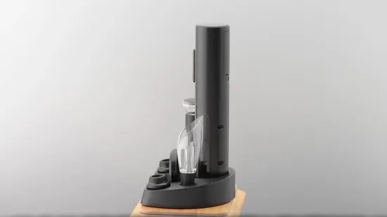 Amazon Bestseller Battery Operated Electric Automatic Red Wine Opener Set 