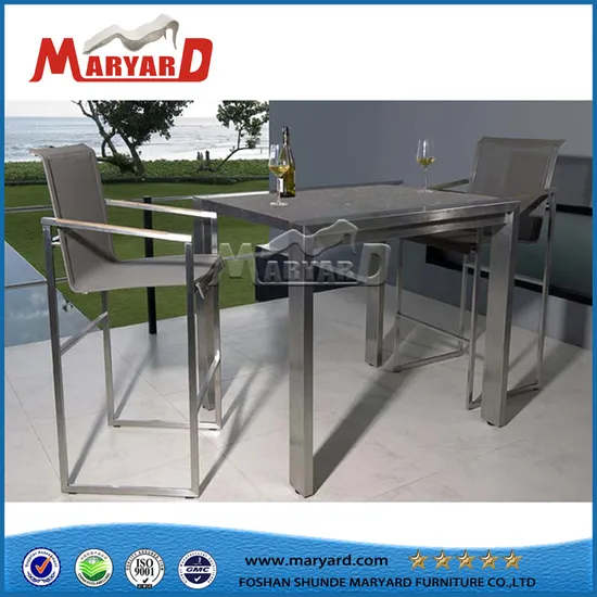Garden Table Set Patio Garden Bar Furniture Outdoor Furniture Dining Chair Set 