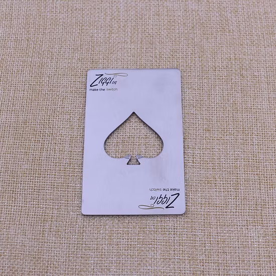 Ace of Spades Wine Opener Corkscrew Stainless Steel Corkscrew